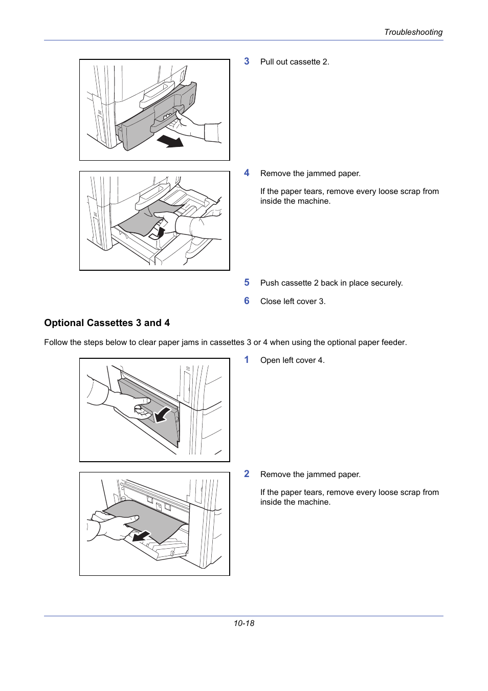 Optional cassettes 3 and 4 | TA Triumph-Adler DCC 2725 User Manual | Page 354 / 436