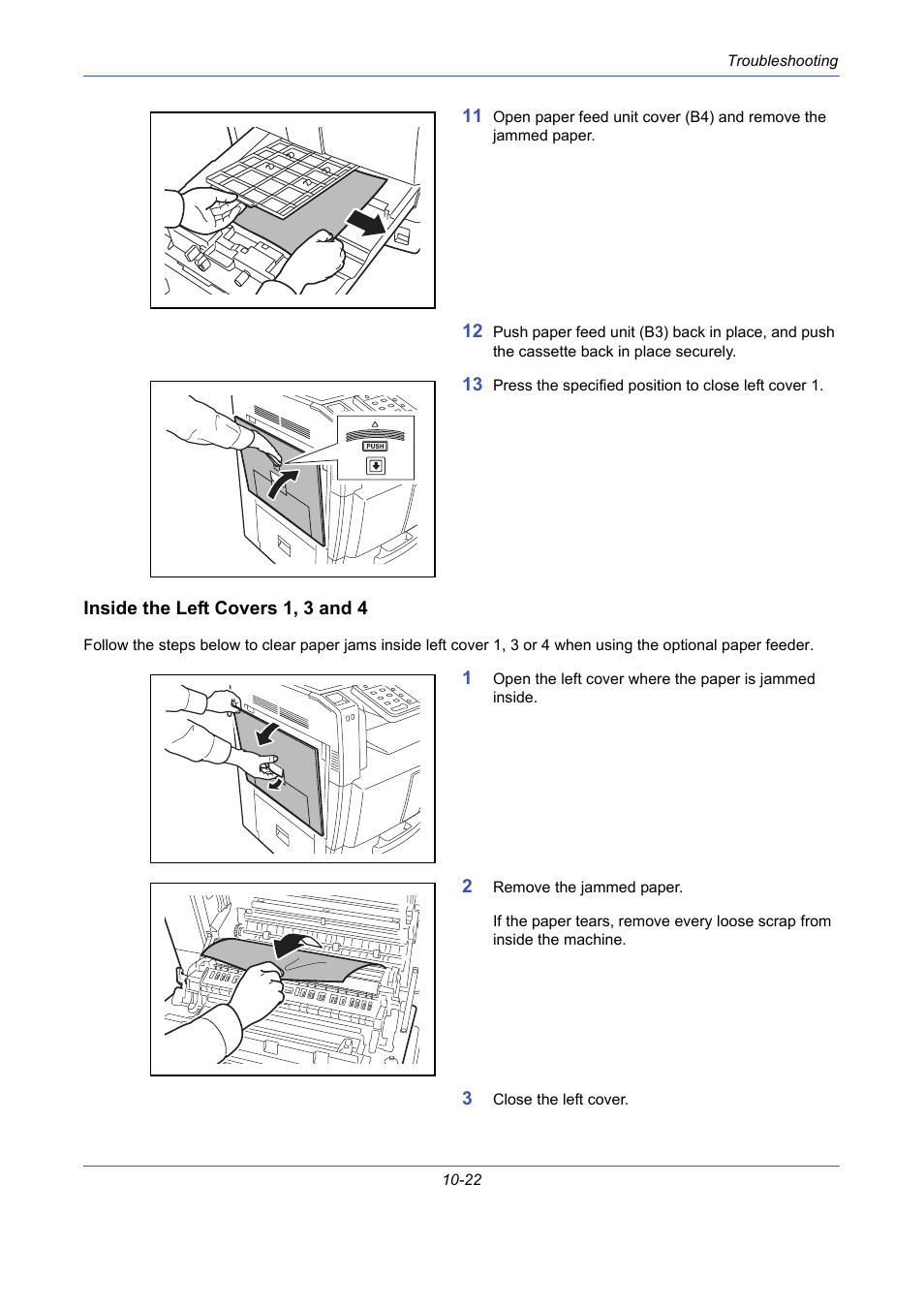 Inside the left covers 1, 3 and 4 | TA Triumph-Adler DCC 2725 User Manual | Page 358 / 436