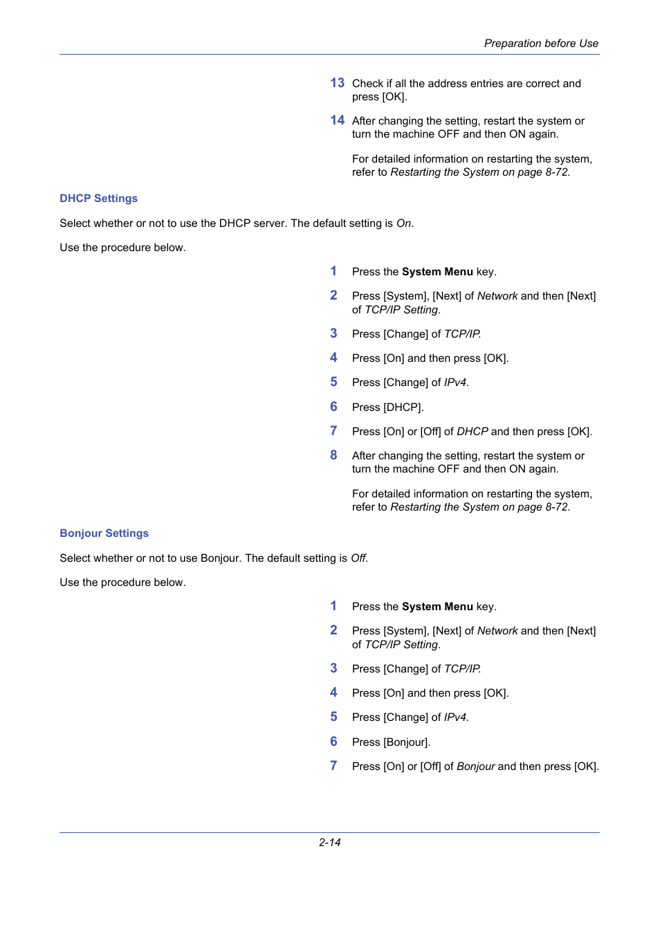 TA Triumph-Adler DCC 2725 User Manual | Page 50 / 436