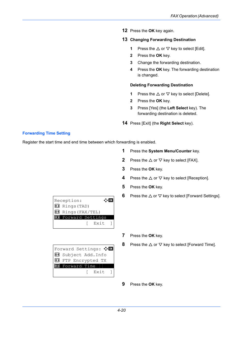 TA Triumph-Adler DCC 2726 User Manual | Page 79 / 204