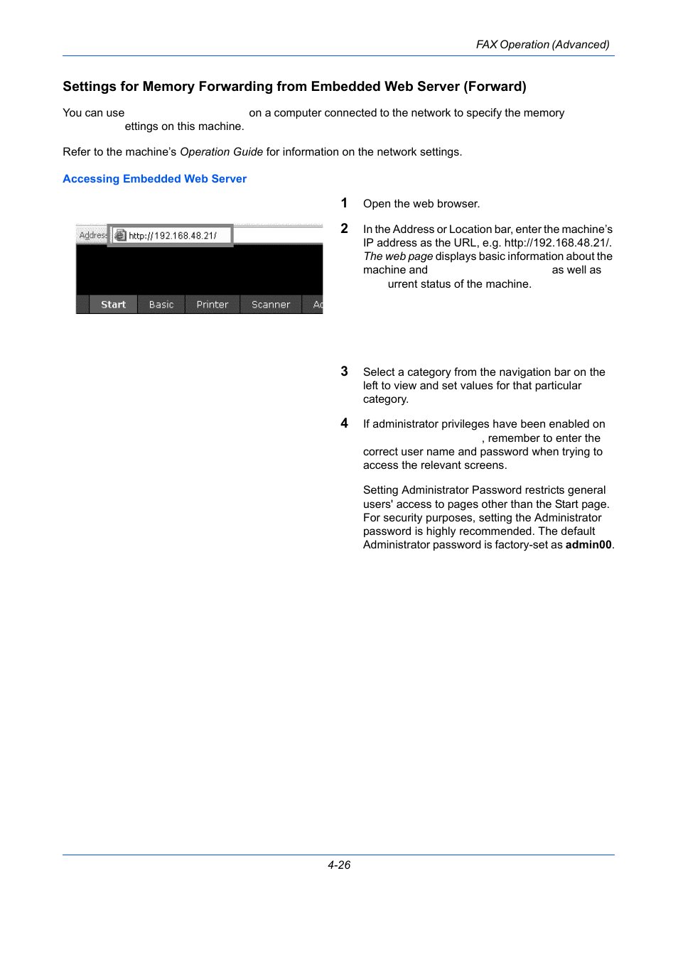 TA Triumph-Adler DCC 2726 User Manual | Page 85 / 204