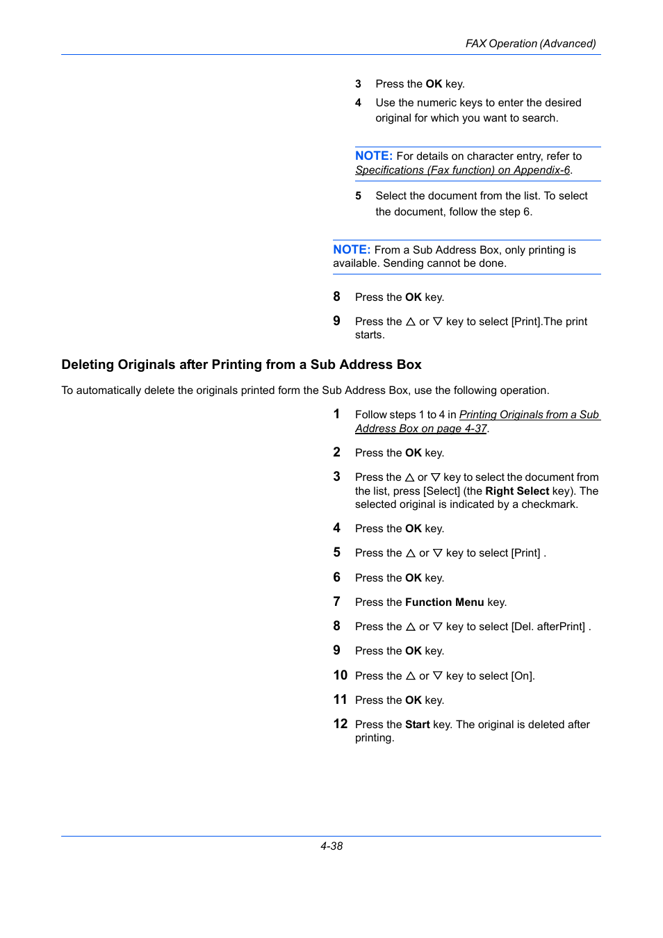 TA Triumph-Adler DCC 2726 User Manual | Page 97 / 204