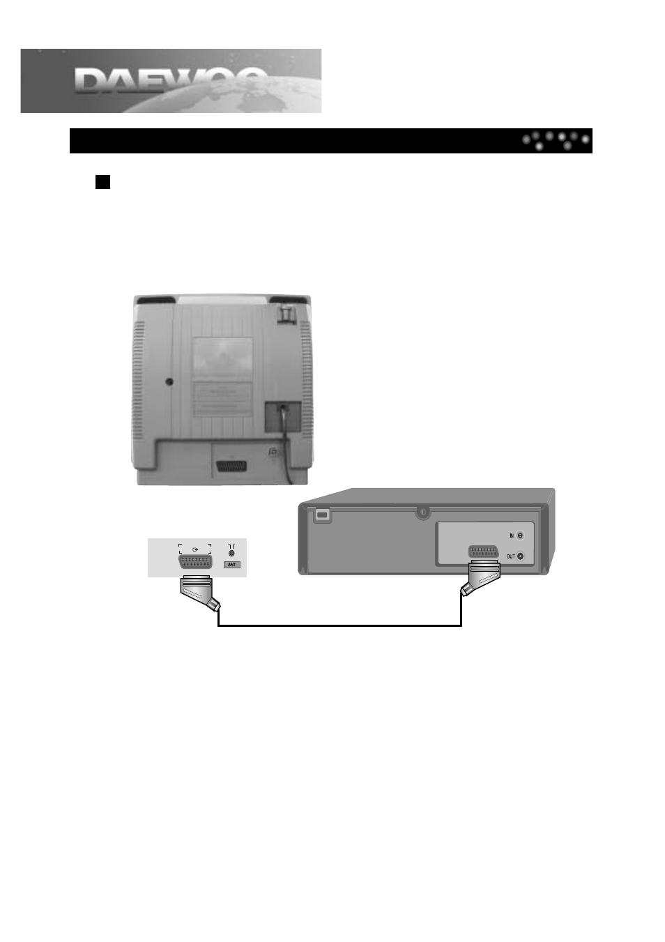 Connecting to various equipment | Daewoo DTD-14H9 User Manual | Page 12 / 44