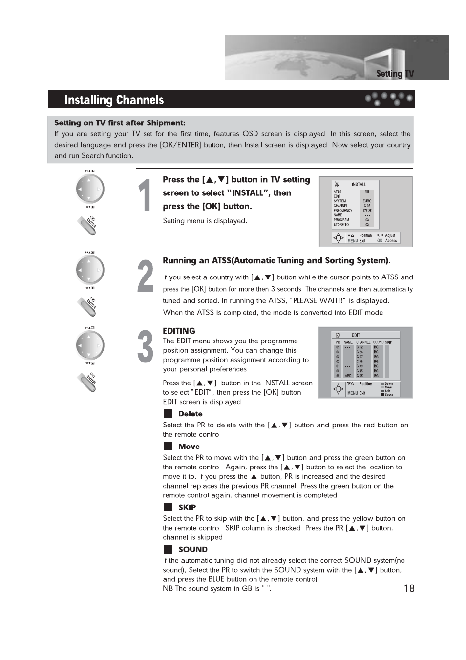 Daewoo DTD-14H9 User Manual | Page 19 / 44