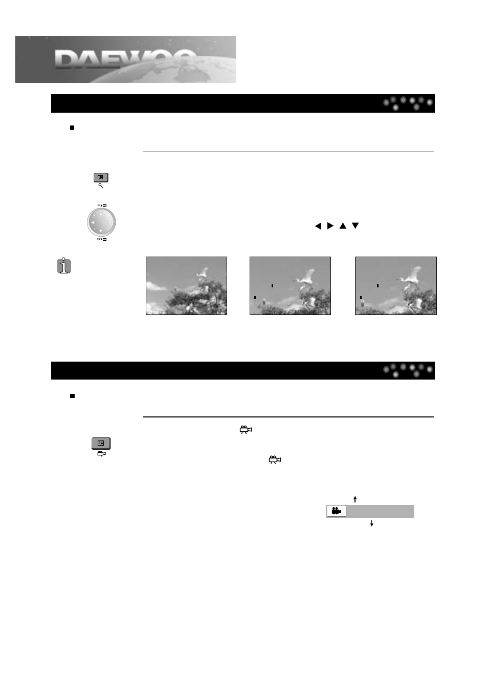 Zoom and multi angle, Using a zoom function, Multi angle | Daewoo DTD-14H9 User Manual | Page 32 / 44