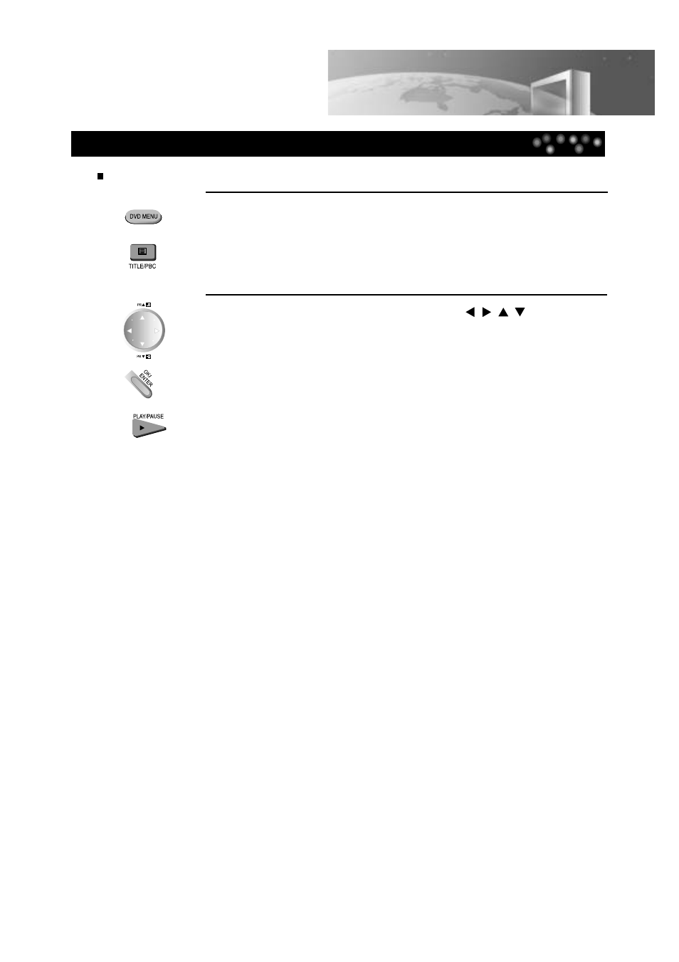 Displaying menus in a disc | Daewoo DTD-14H9 User Manual | Page 35 / 44