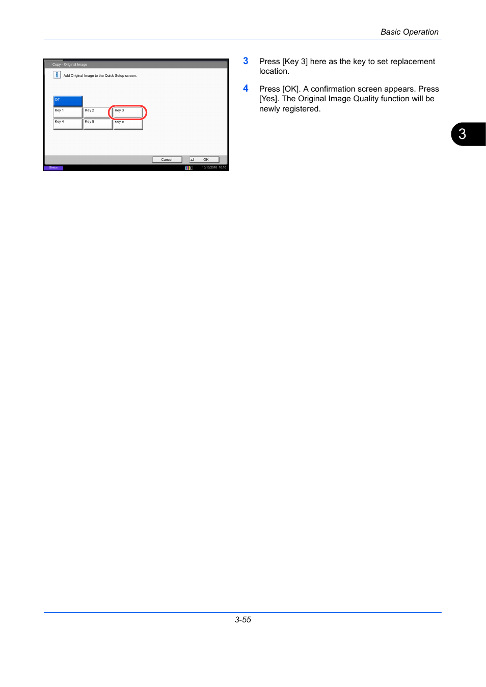Basic operation 3-55 | TA Triumph-Adler DCC 2930 User Manual | Page 149 / 588