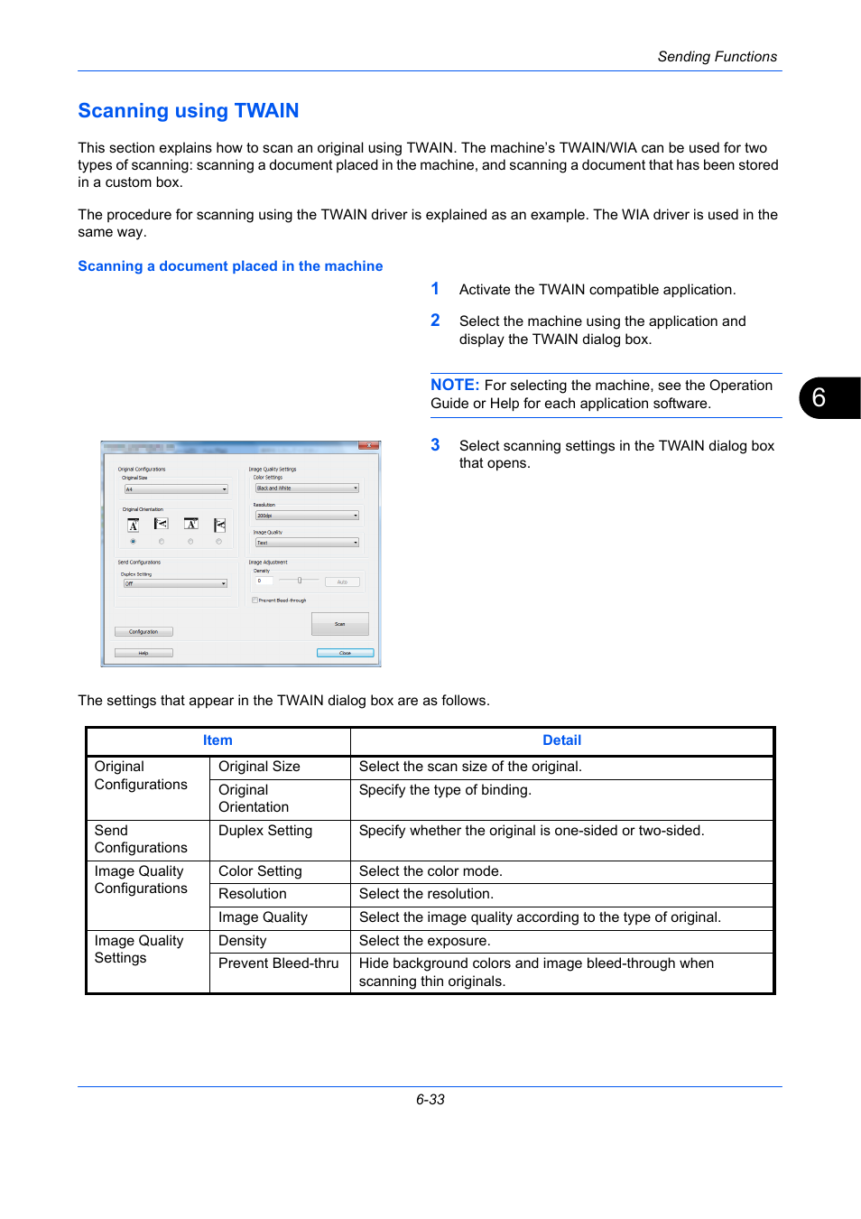 Scanning using twain, Scanning using twain -33 | TA Triumph-Adler DCC 2930 User Manual | Page 253 / 588