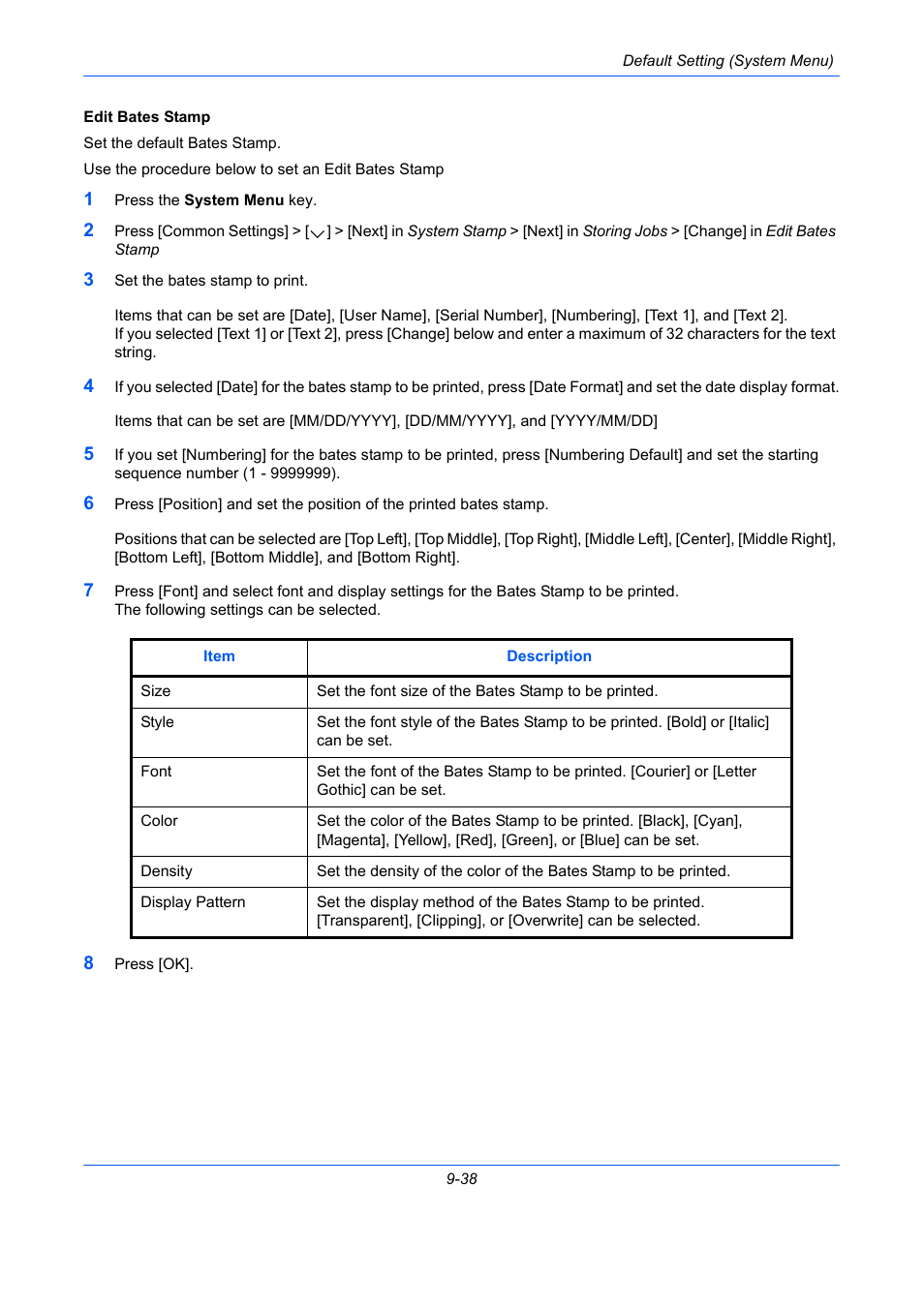 TA Triumph-Adler DCC 2930 User Manual | Page 344 / 588