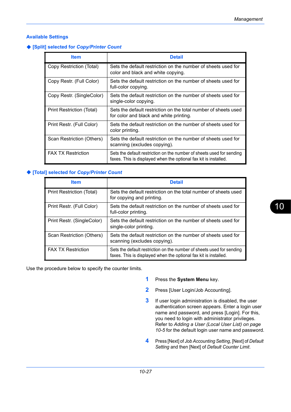 TA Triumph-Adler DCC 2930 User Manual | Page 449 / 588