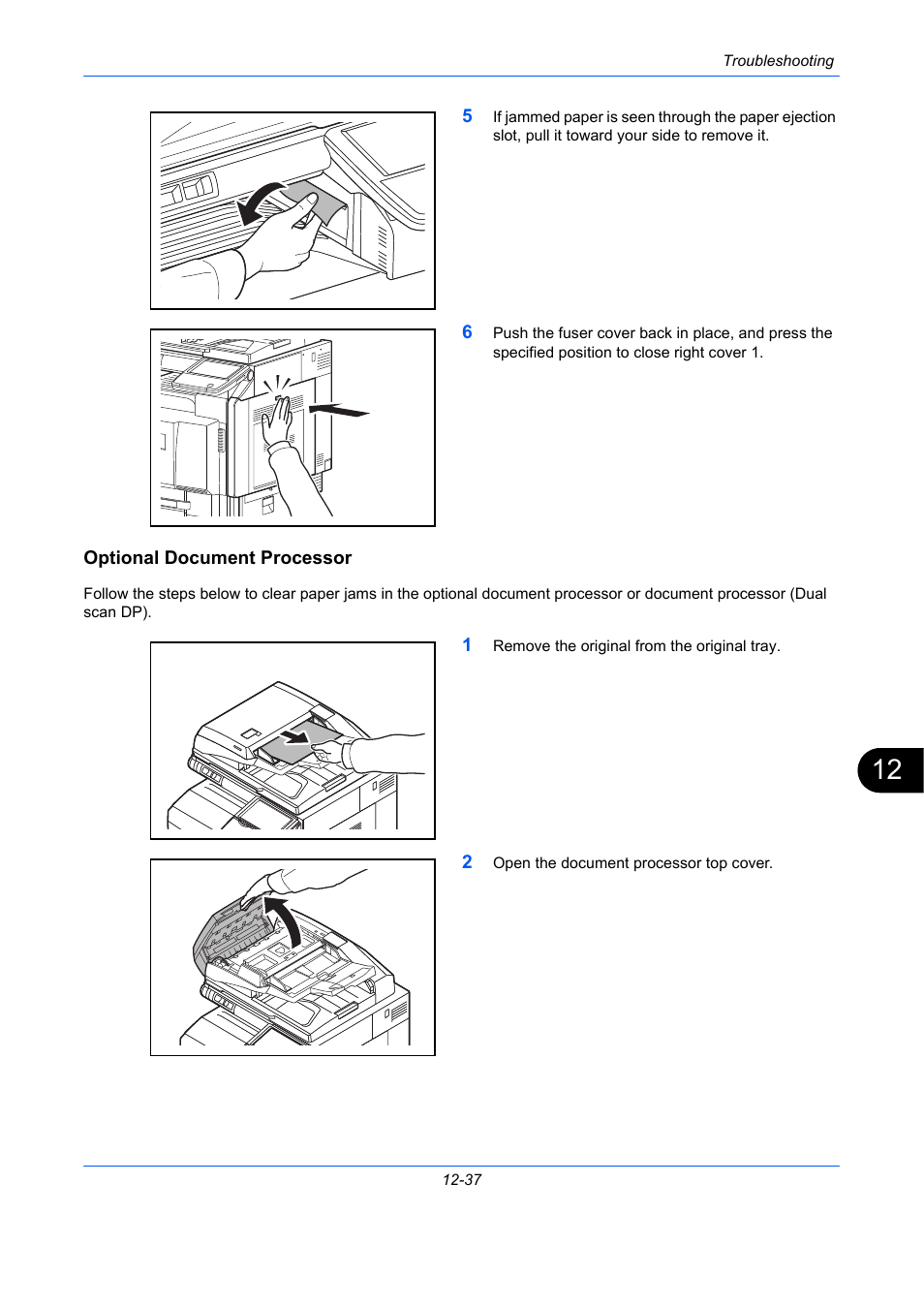 Optional document processor | TA Triumph-Adler DCC 2930 User Manual | Page 513 / 588