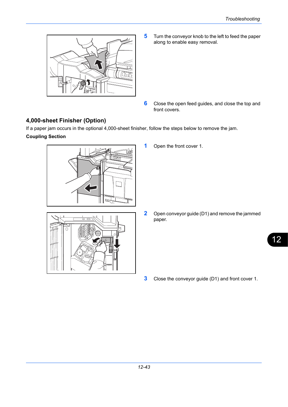 4,000-sheet finisher (option) | TA Triumph-Adler DCC 2930 User Manual | Page 519 / 588