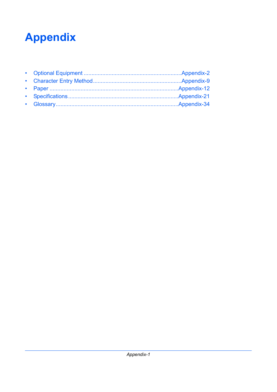 Appendix | TA Triumph-Adler DCC 2930 User Manual | Page 537 / 588