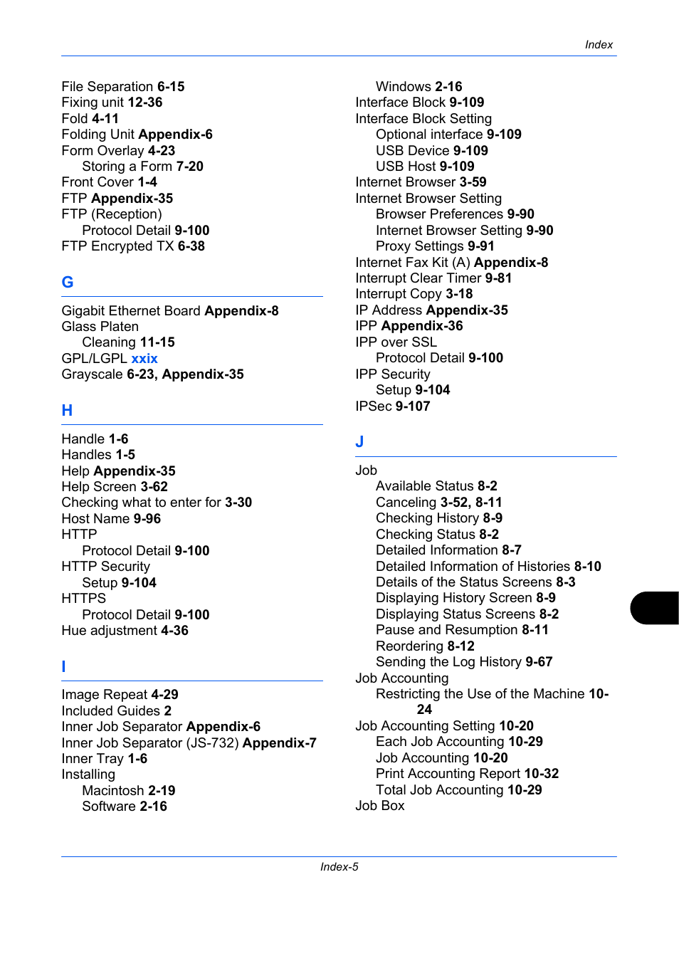 TA Triumph-Adler DCC 2930 User Manual | Page 579 / 588