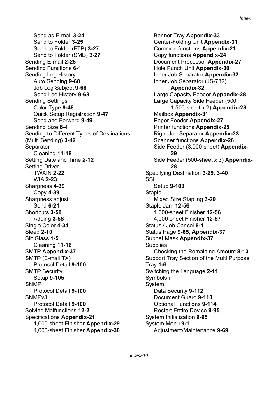 TA Triumph-Adler DCC 2930 User Manual | Page 584 / 588