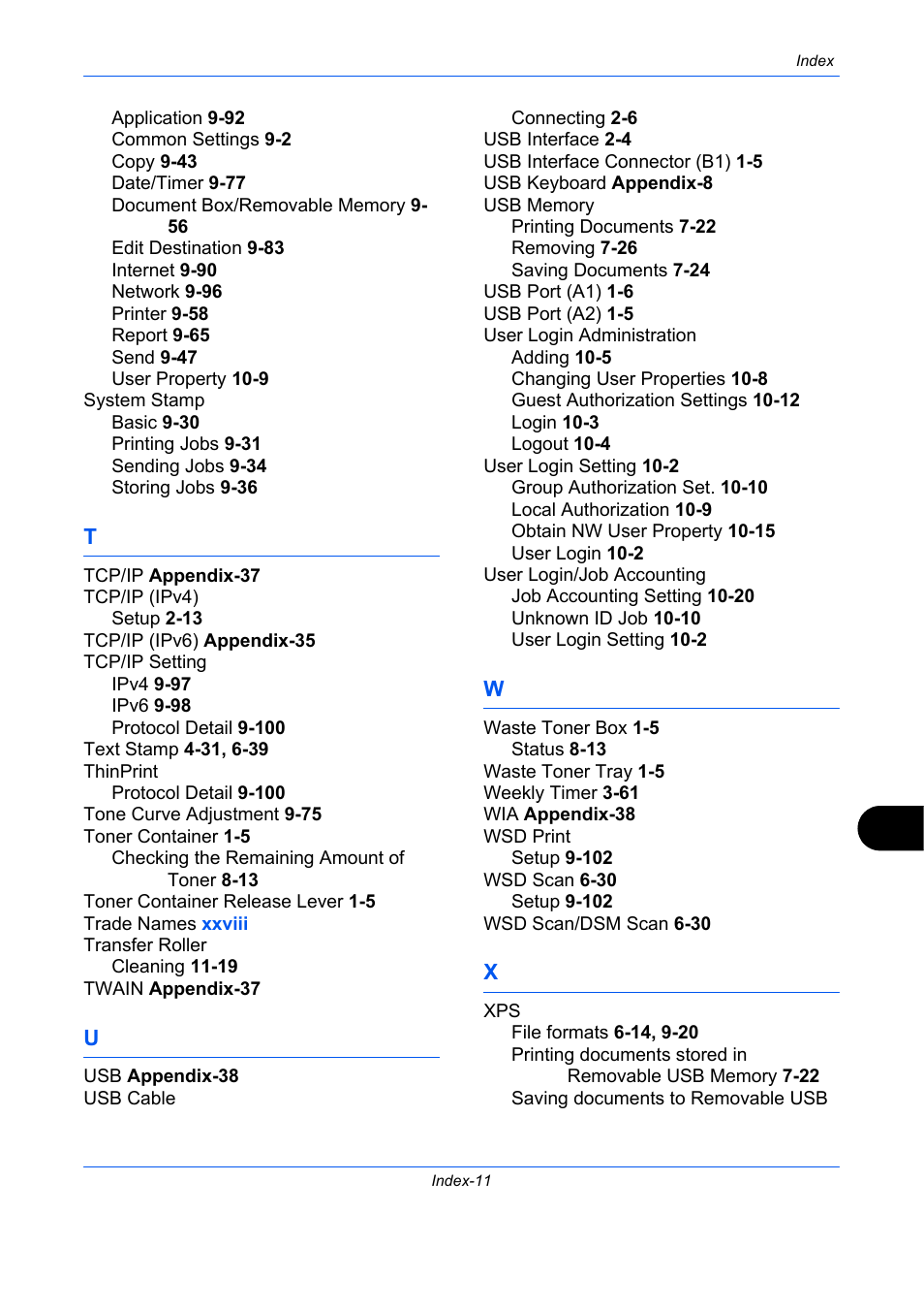 TA Triumph-Adler DCC 2930 User Manual | Page 585 / 588