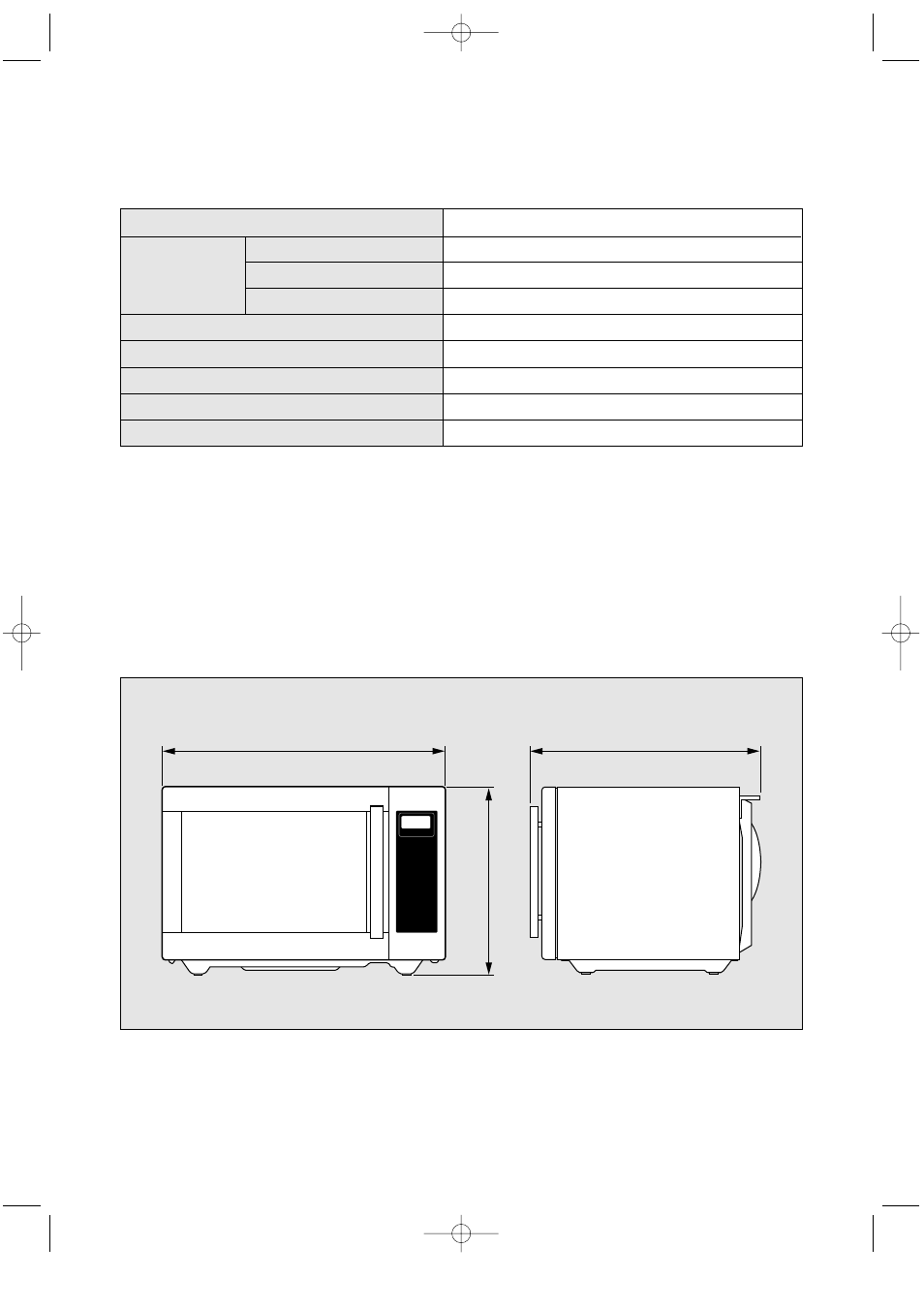 Specifications | Daewoo EW13F1ST User Manual | Page 6 / 28