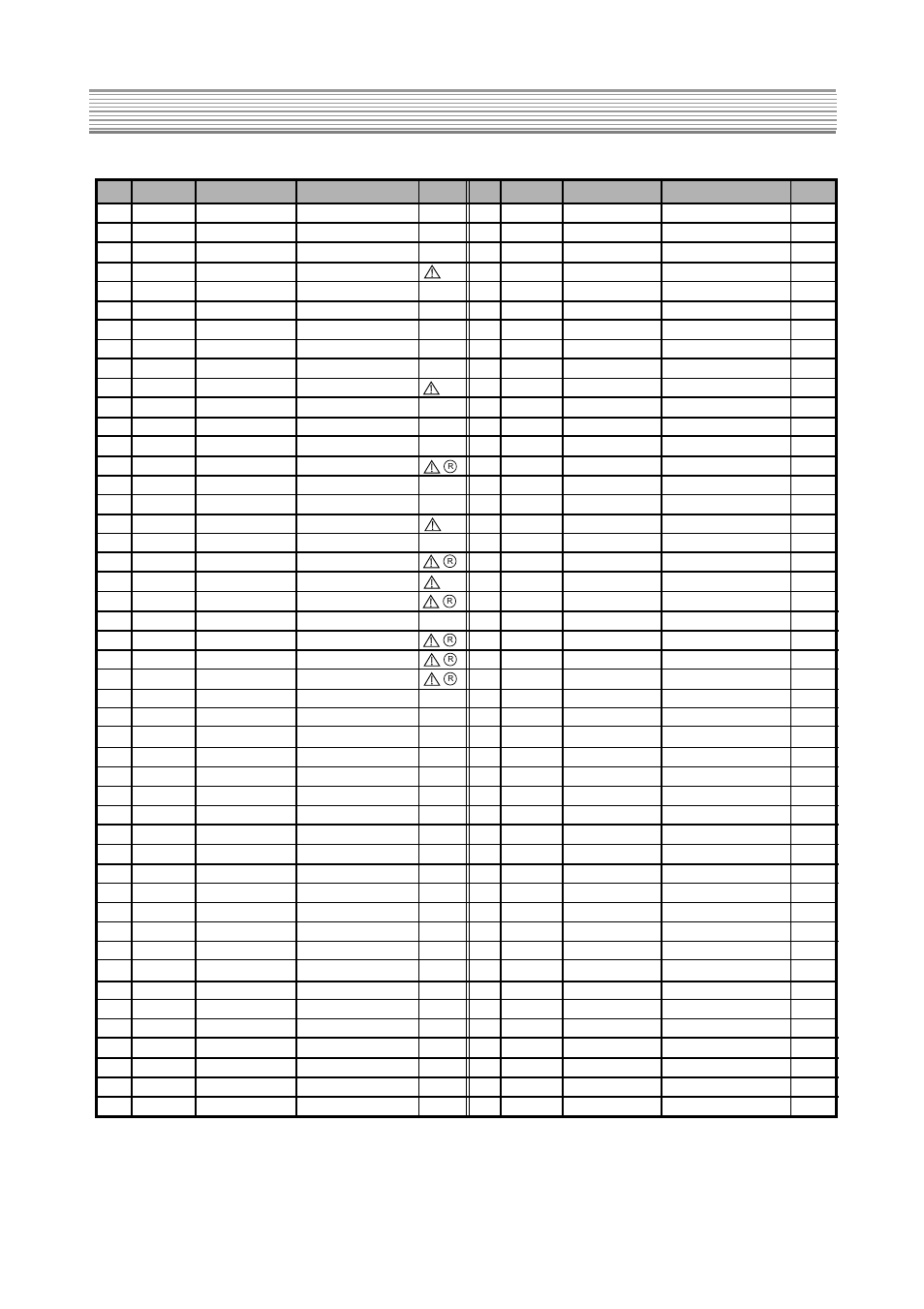 Service parts list | Daewoo K20H3 User Manual | Page 35 / 54