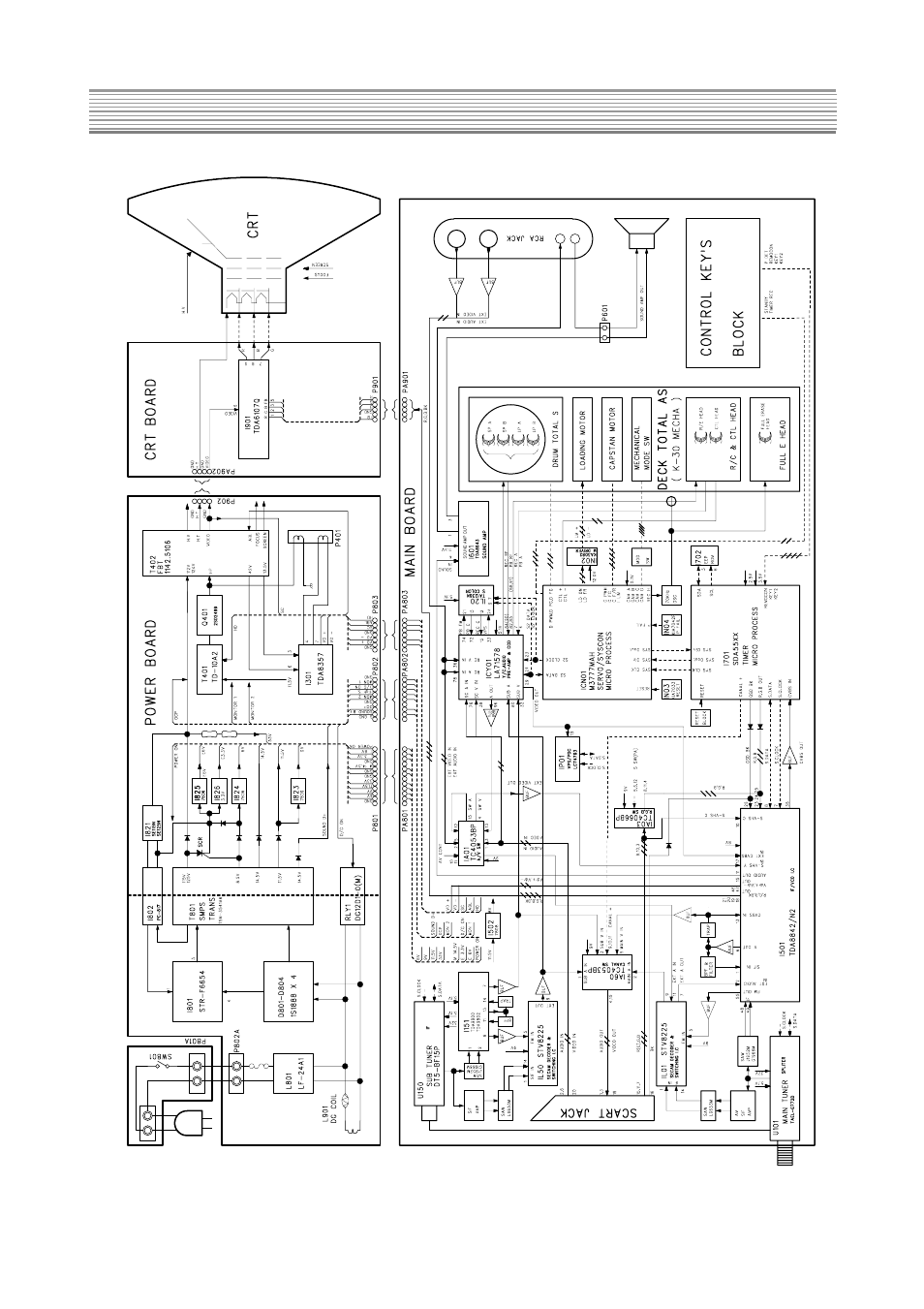 Circuit block diagram | Daewoo K20H3 User Manual | Page 5 / 54