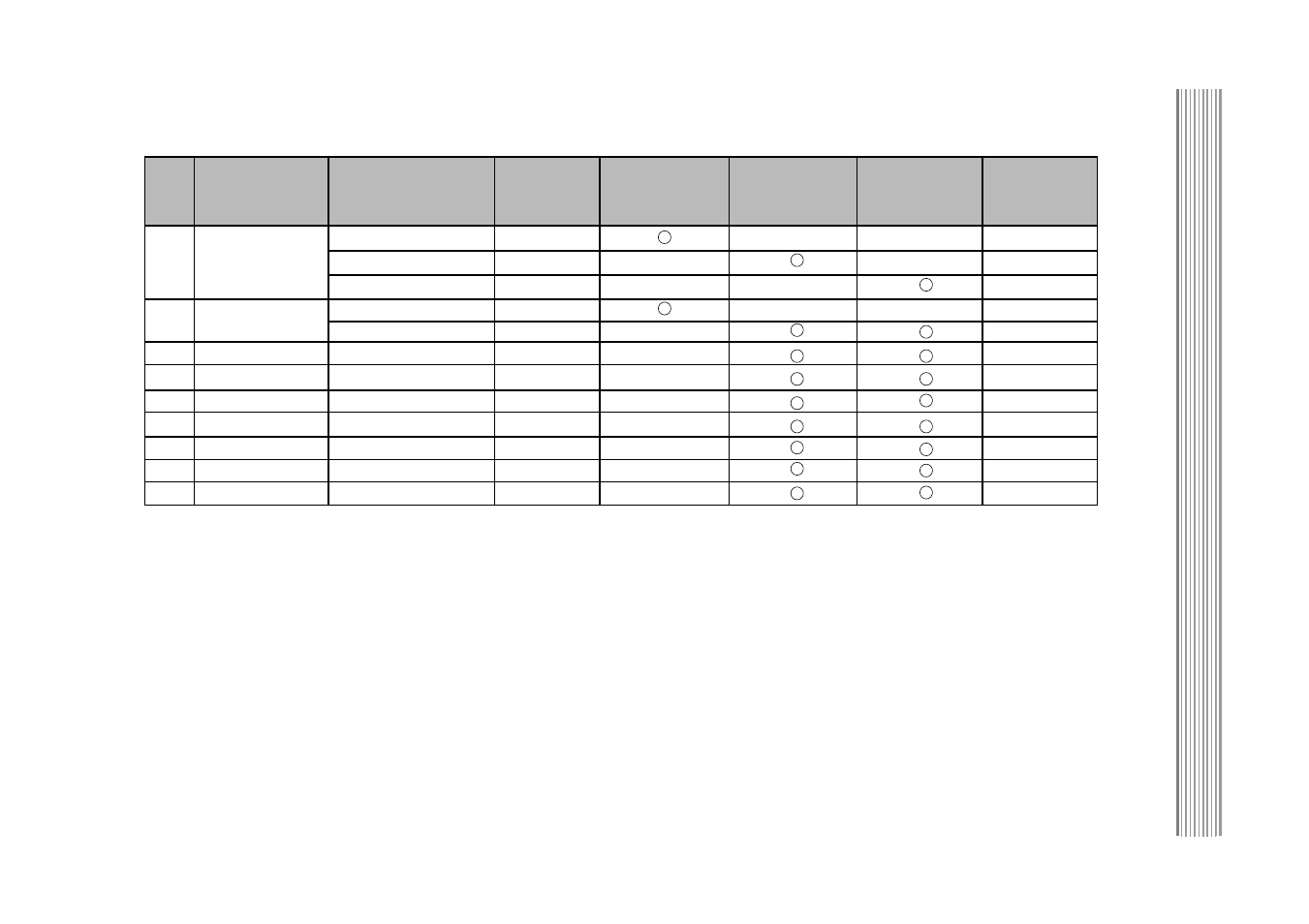 The different parts list for deck option | Daewoo K20H3 User Manual | Page 52 / 54