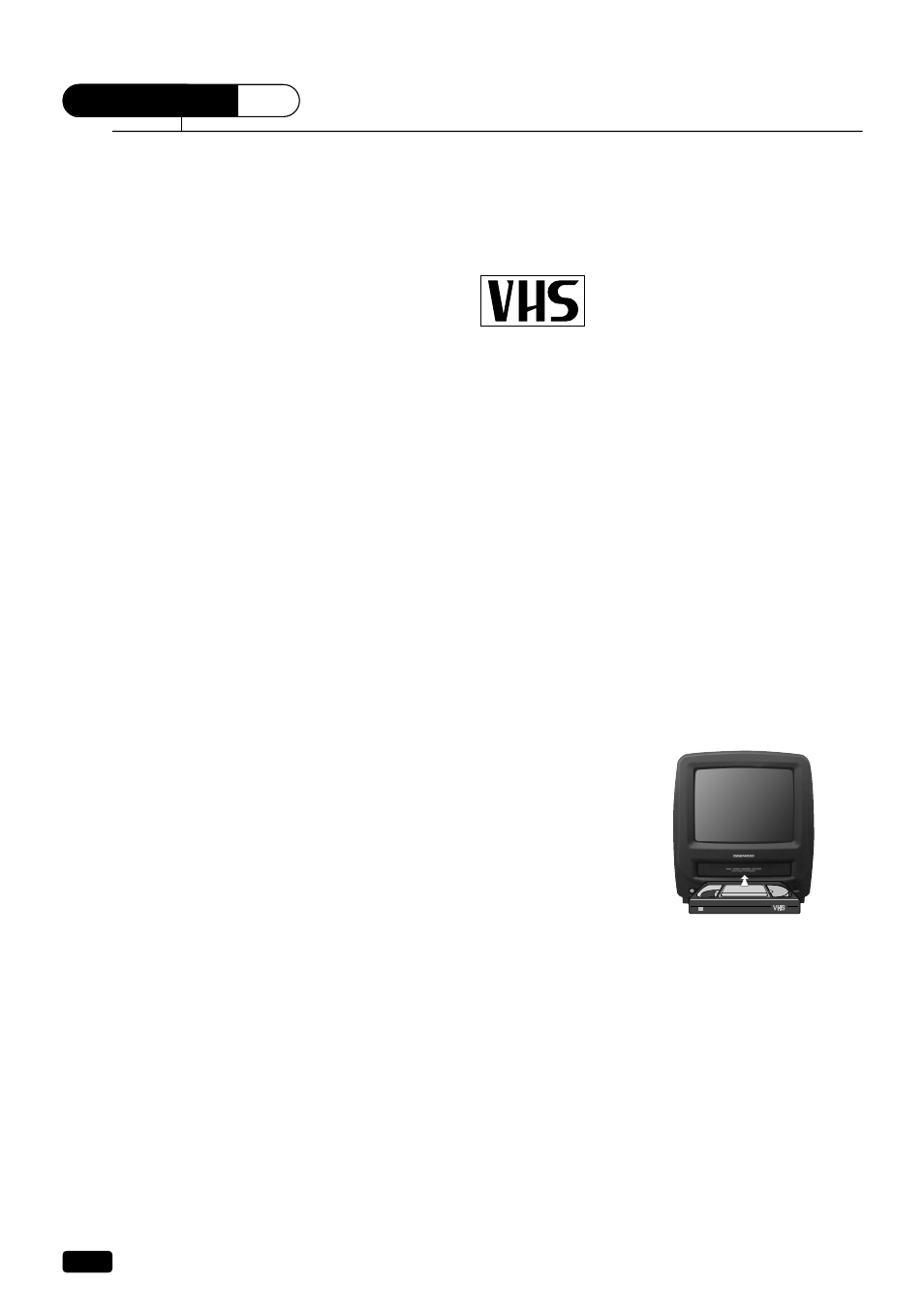 Operating your vcr, Video cassette tapes | Daewoo DVQ 9H1FC User Manual | Page 23 / 50