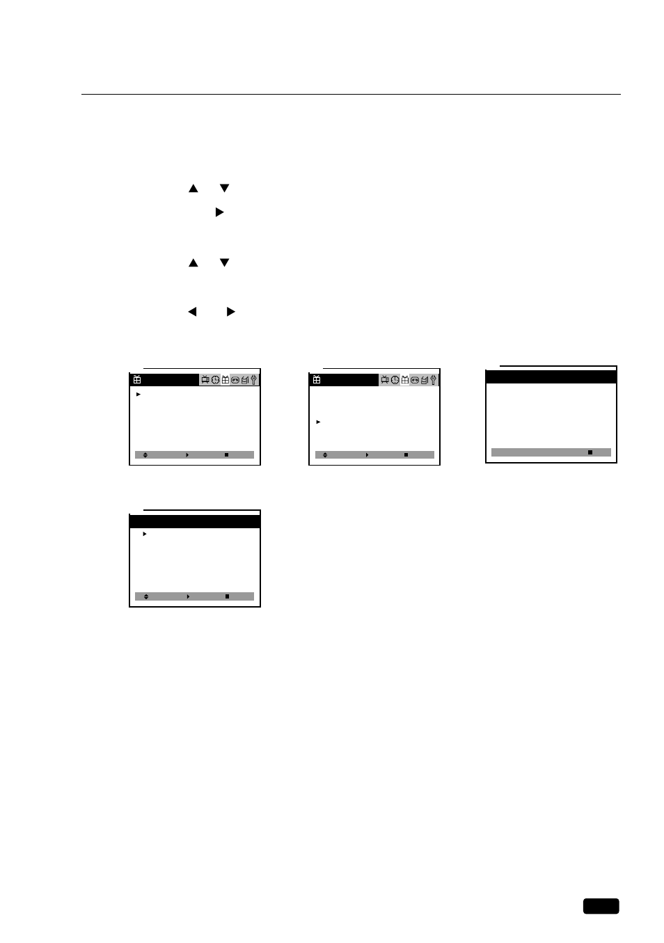 Parental control settings | Daewoo DVQ 9H1FC User Manual | Page 36 / 50