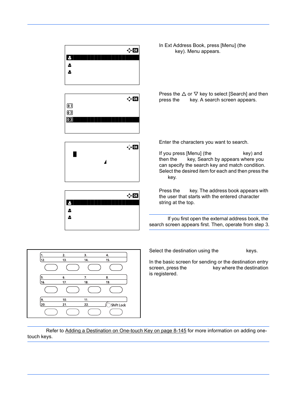 Choosing by one-touch key | TA Triumph-Adler DCC 6526L User Manual | Page 147 / 526