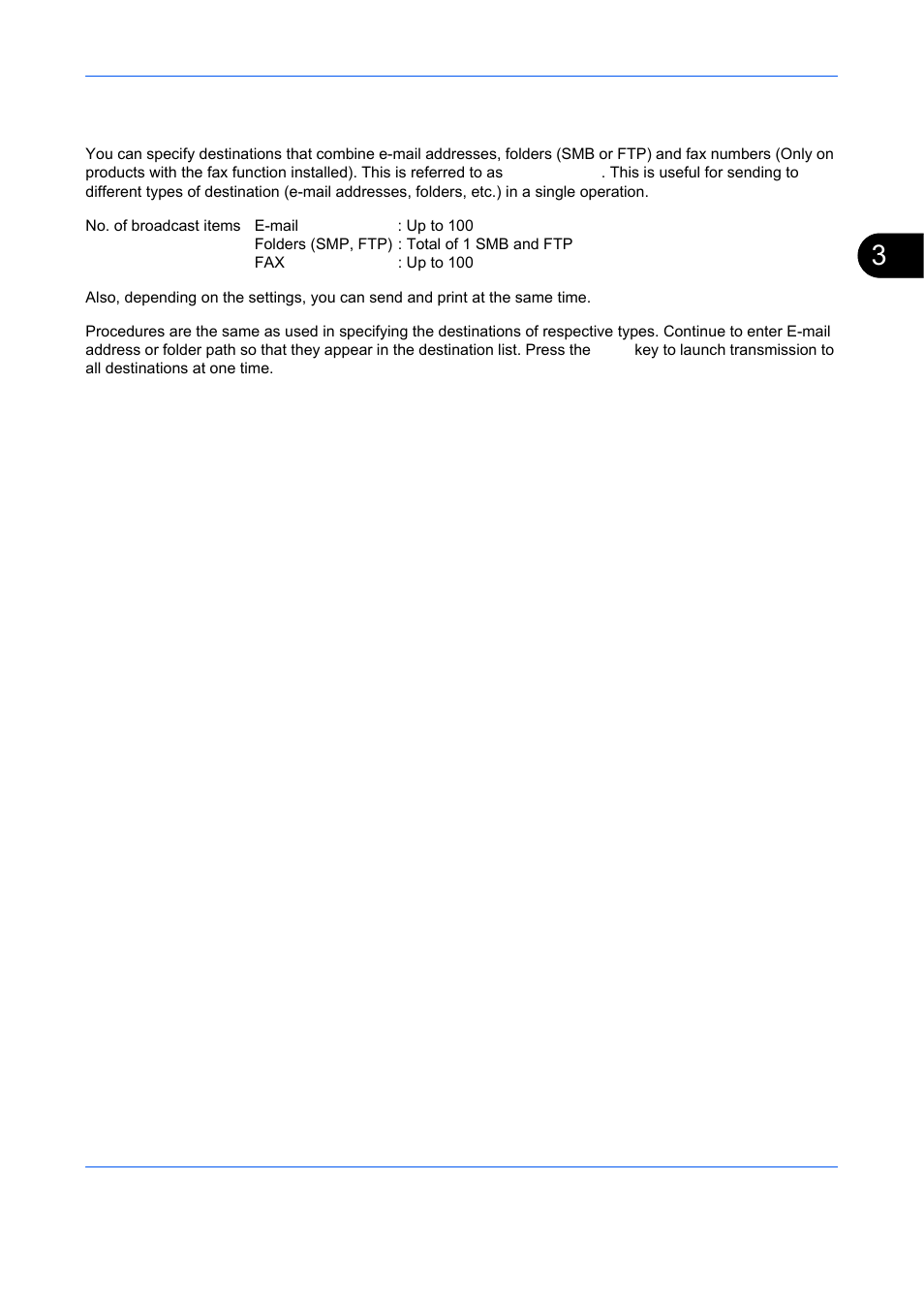 Sending to different types of | TA Triumph-Adler DCC 6526L User Manual | Page 148 / 526