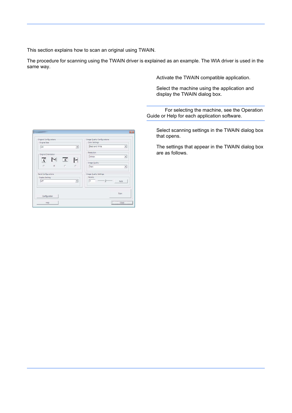 Scanning using twain, Scanning using twain -48 | TA Triumph-Adler DCC 6526L User Manual | Page 149 / 526