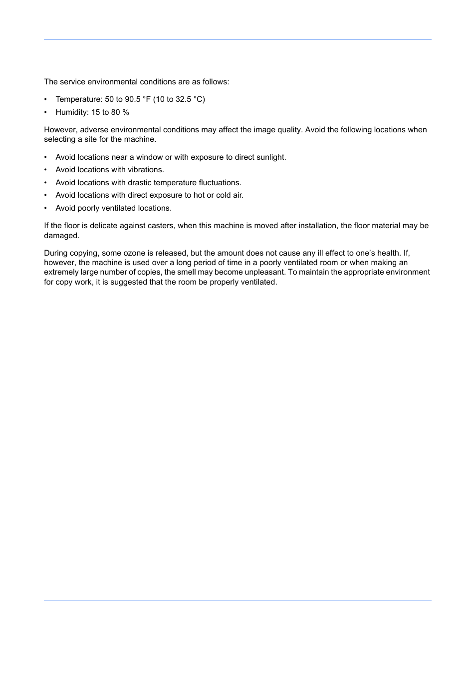 Environment | TA Triumph-Adler DCC 6526L User Manual | Page 24 / 526