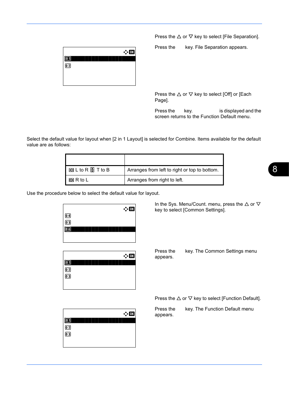 TA Triumph-Adler DCC 6526L User Manual | Page 292 / 526