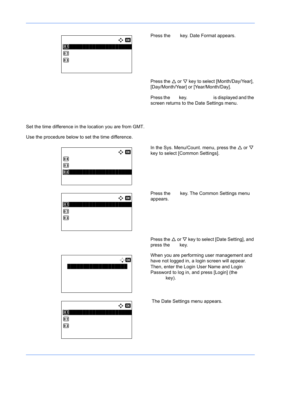 Time zone, Time zone …8-120 | TA Triumph-Adler DCC 6526L User Manual | Page 365 / 526