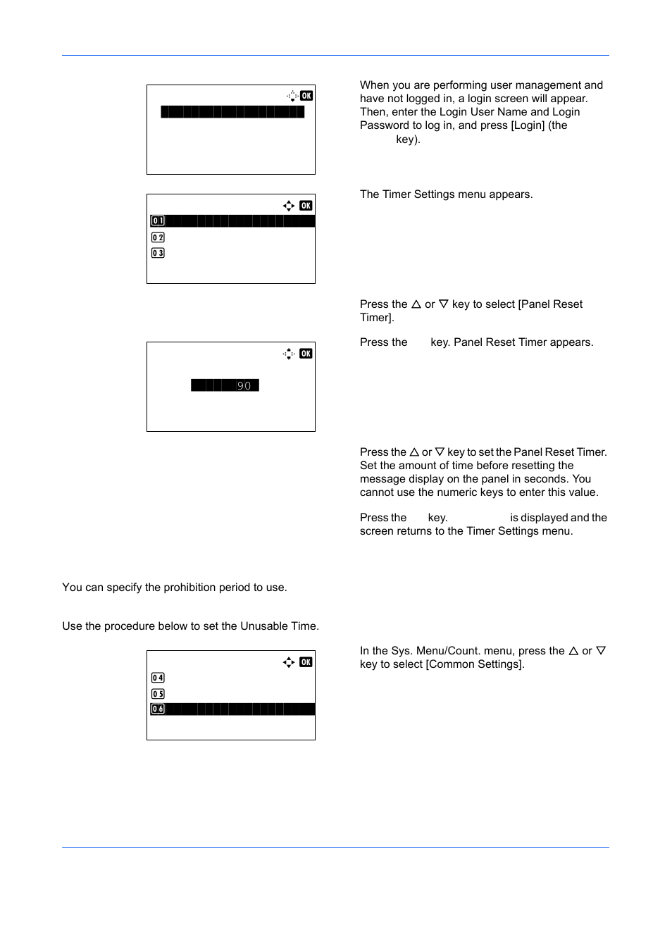 Unusable time, Unusable time …8-130 | TA Triumph-Adler DCC 6526L User Manual | Page 375 / 526