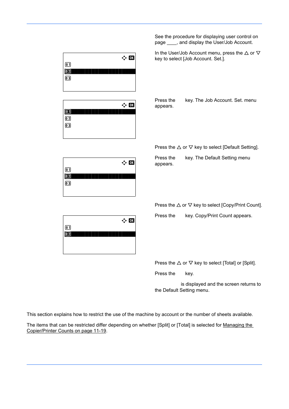 Restricting the use of the machine | TA Triumph-Adler DCC 6526L User Manual | Page 469 / 526