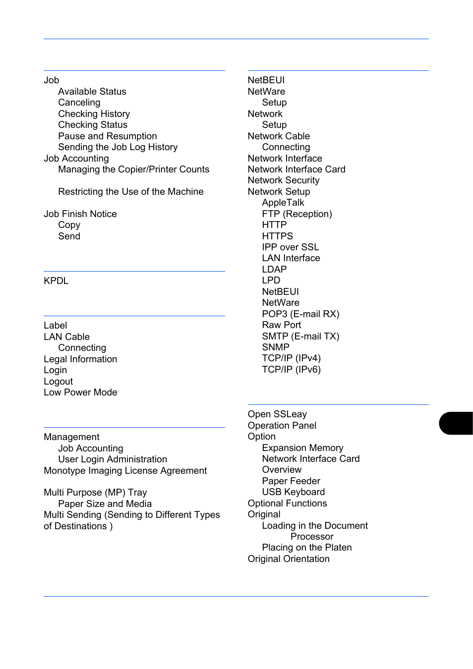 TA Triumph-Adler DCC 6526L User Manual | Page 518 / 526