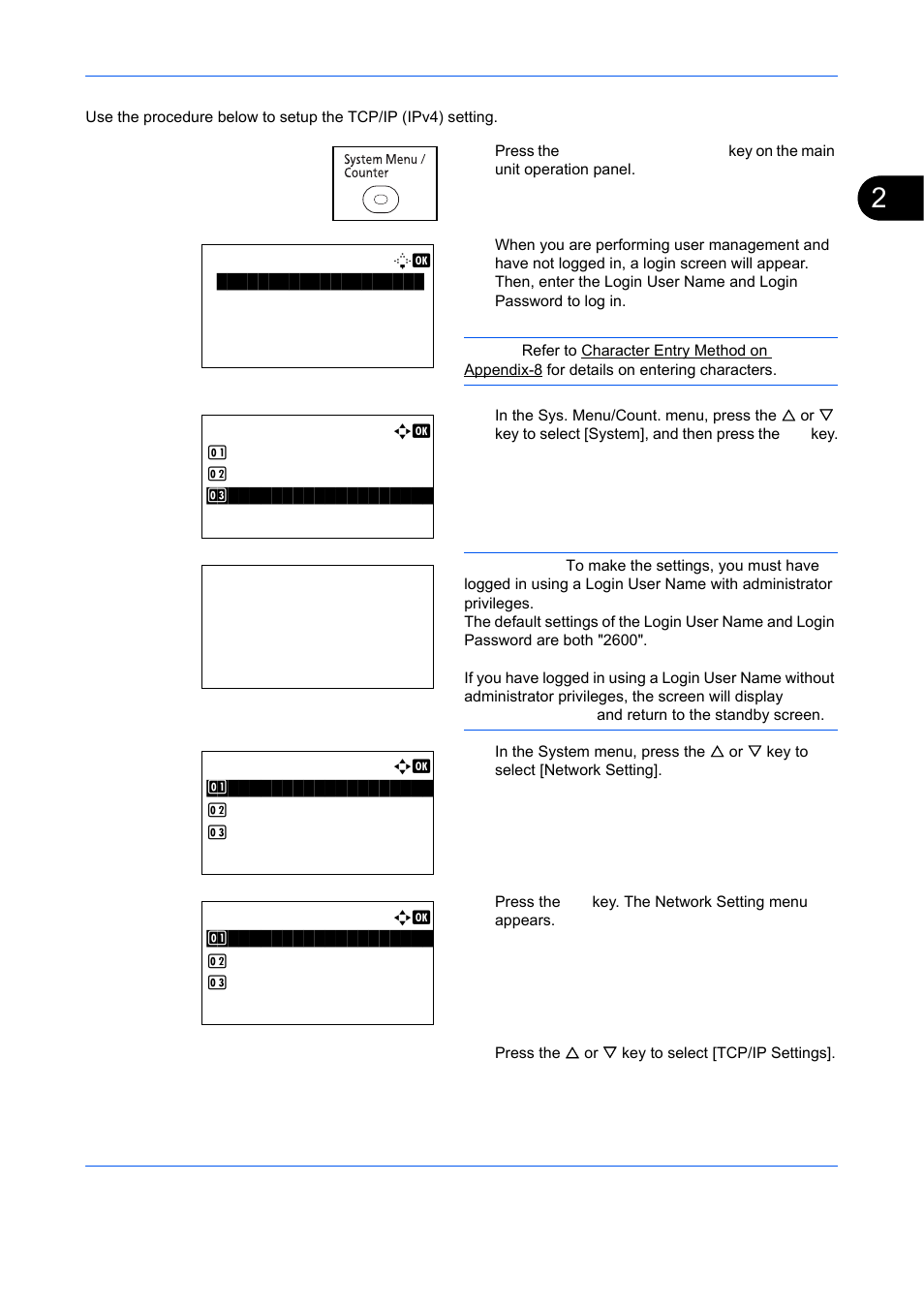 TA Triumph-Adler DCC 6526L User Manual | Page 62 / 526