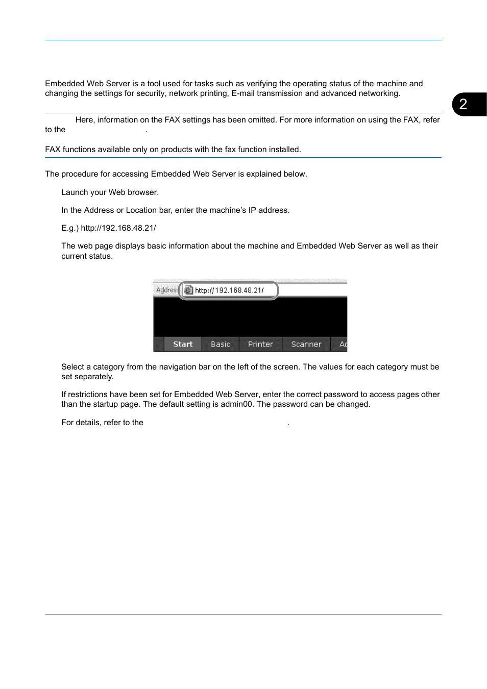 Embedded web server (settings for e-mail), Embedded web server (settings for e-mail) -23 | TA Triumph-Adler DCC 6526L User Manual | Page 68 / 526