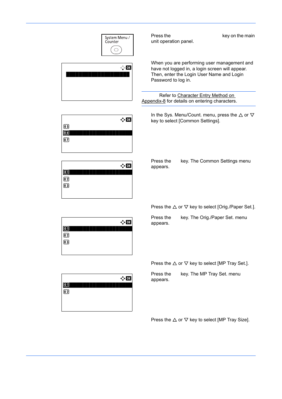 TA Triumph-Adler DCC 6526L User Manual | Page 87 / 526