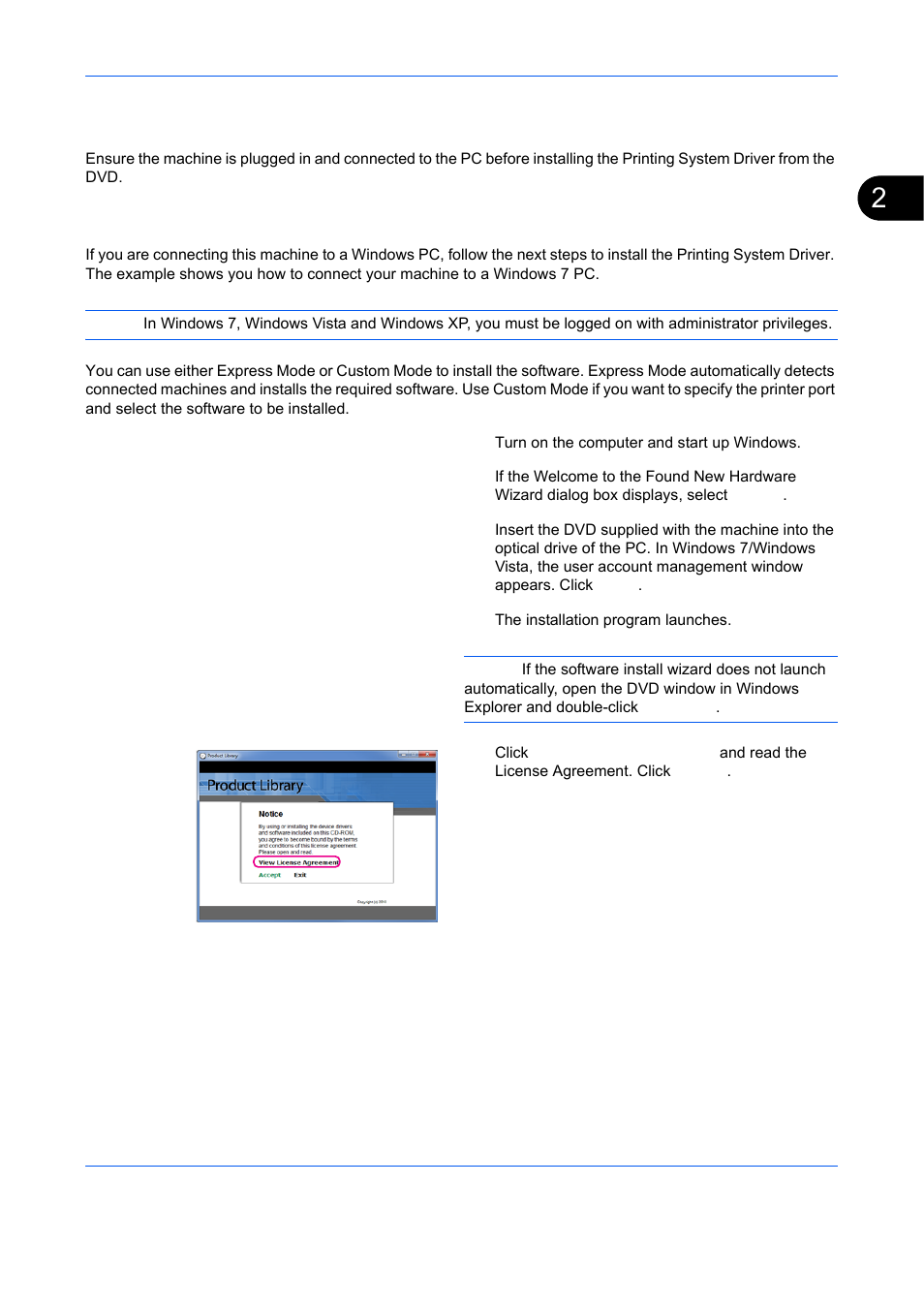 Installing printing system driver, Installing printing system driver in windows, Installing printing system driver -47 | TA Triumph-Adler DCC 6526L User Manual | Page 92 / 526