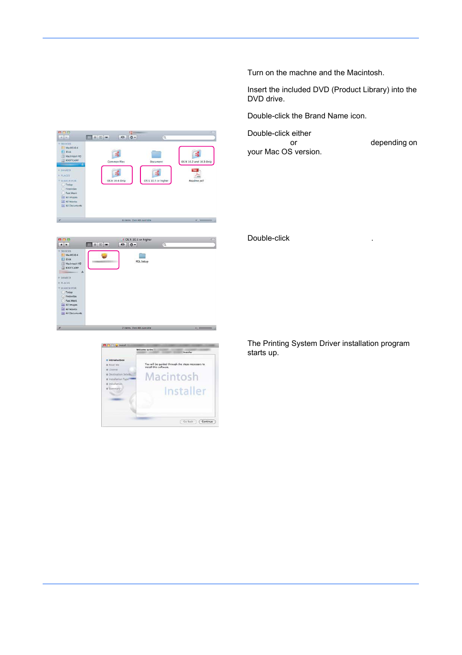 Installing printing system driver in macintosh | TA Triumph-Adler DCC 6526L User Manual | Page 95 / 526