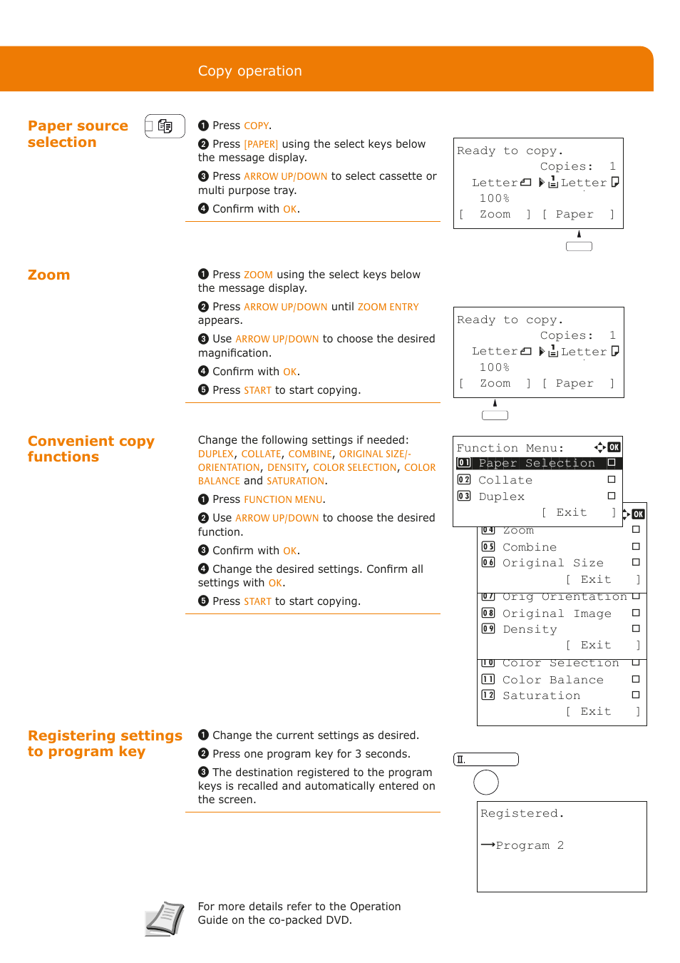 TA Triumph-Adler DCC 6526L User Manual | Page 2 / 4