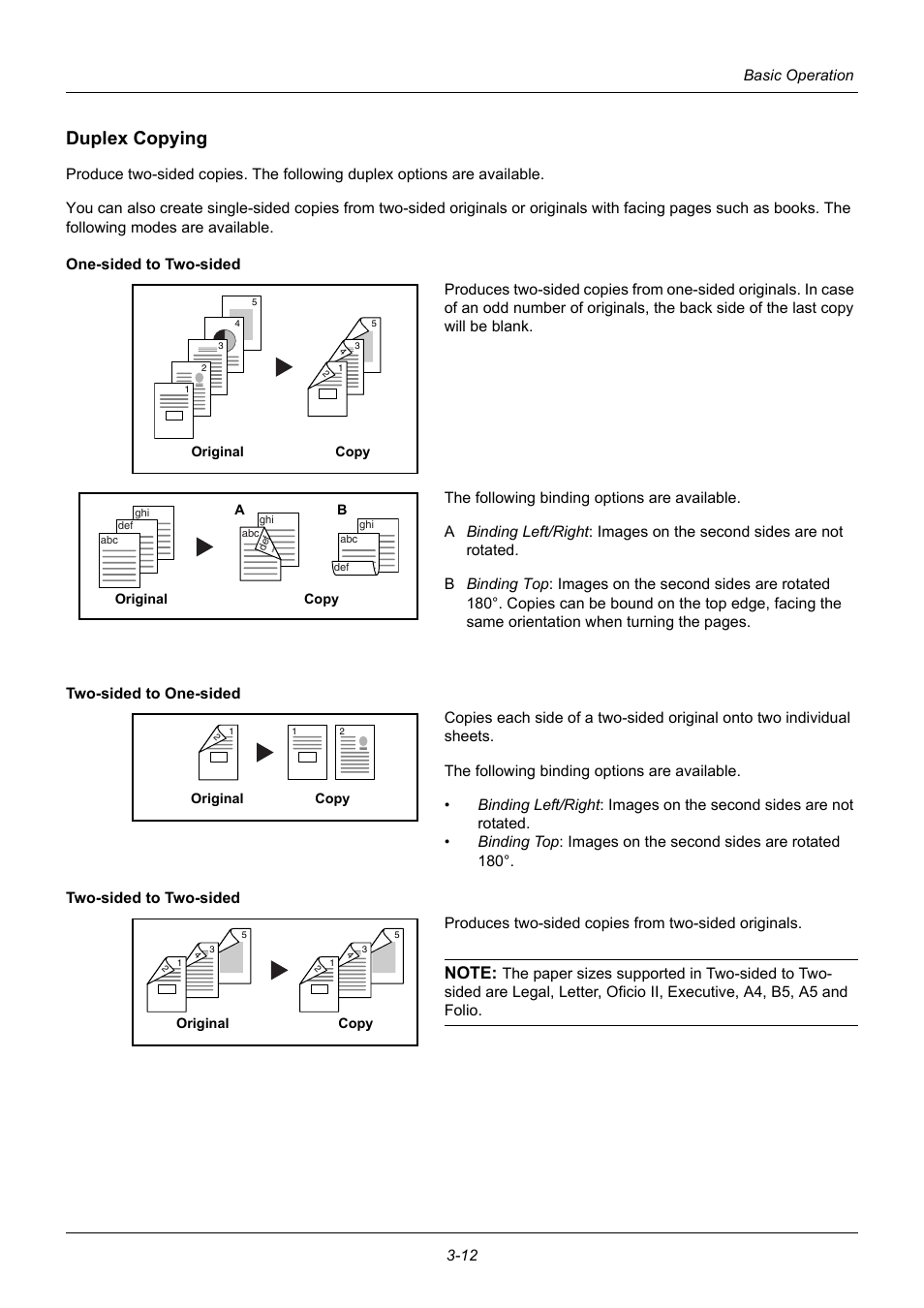 Duplex copying | TA Triumph-Adler P-3020 MFP User Manual | Page 108 / 481