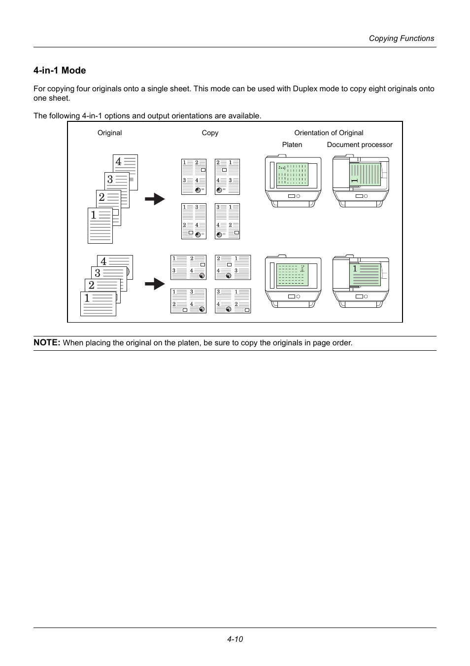 In-1 mode | TA Triumph-Adler P-3020 MFP User Manual | Page 136 / 481