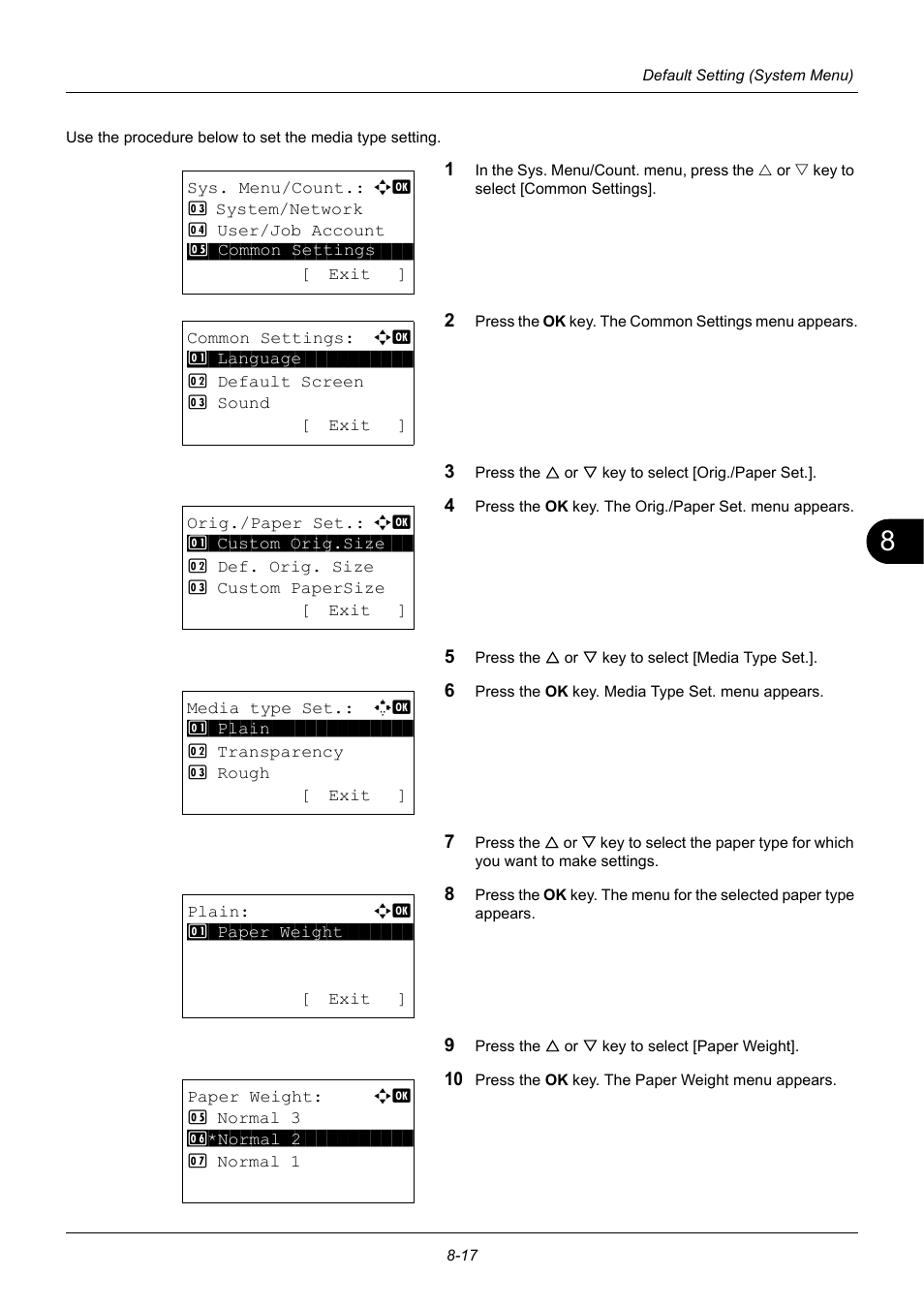 TA Triumph-Adler P-3020 MFP User Manual | Page 223 / 481