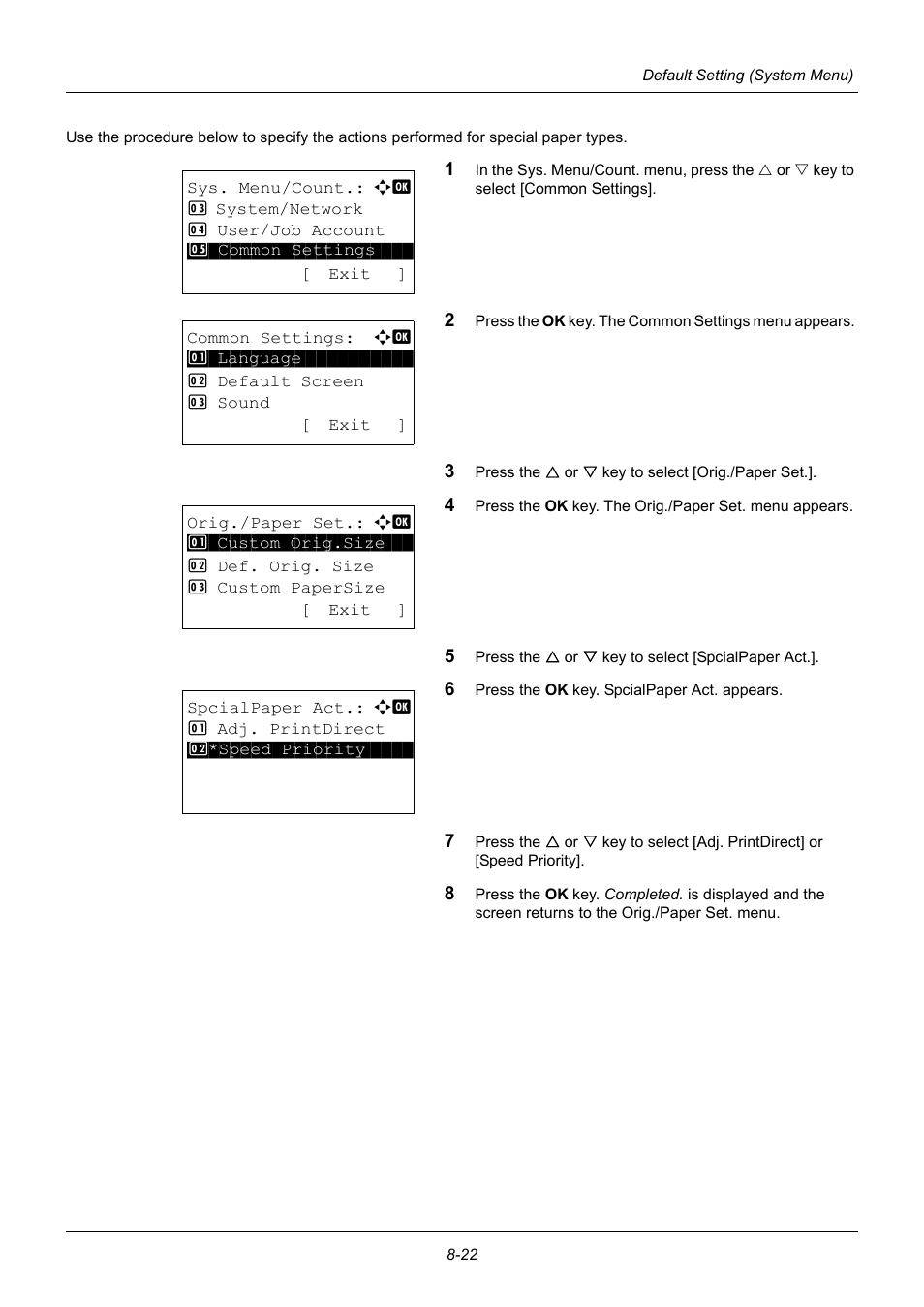 TA Triumph-Adler P-3020 MFP User Manual | Page 228 / 481