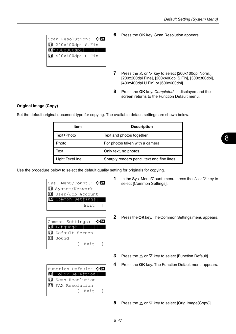 TA Triumph-Adler P-3020 MFP User Manual | Page 253 / 481