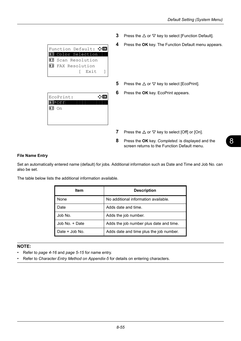 TA Triumph-Adler P-3020 MFP User Manual | Page 261 / 481