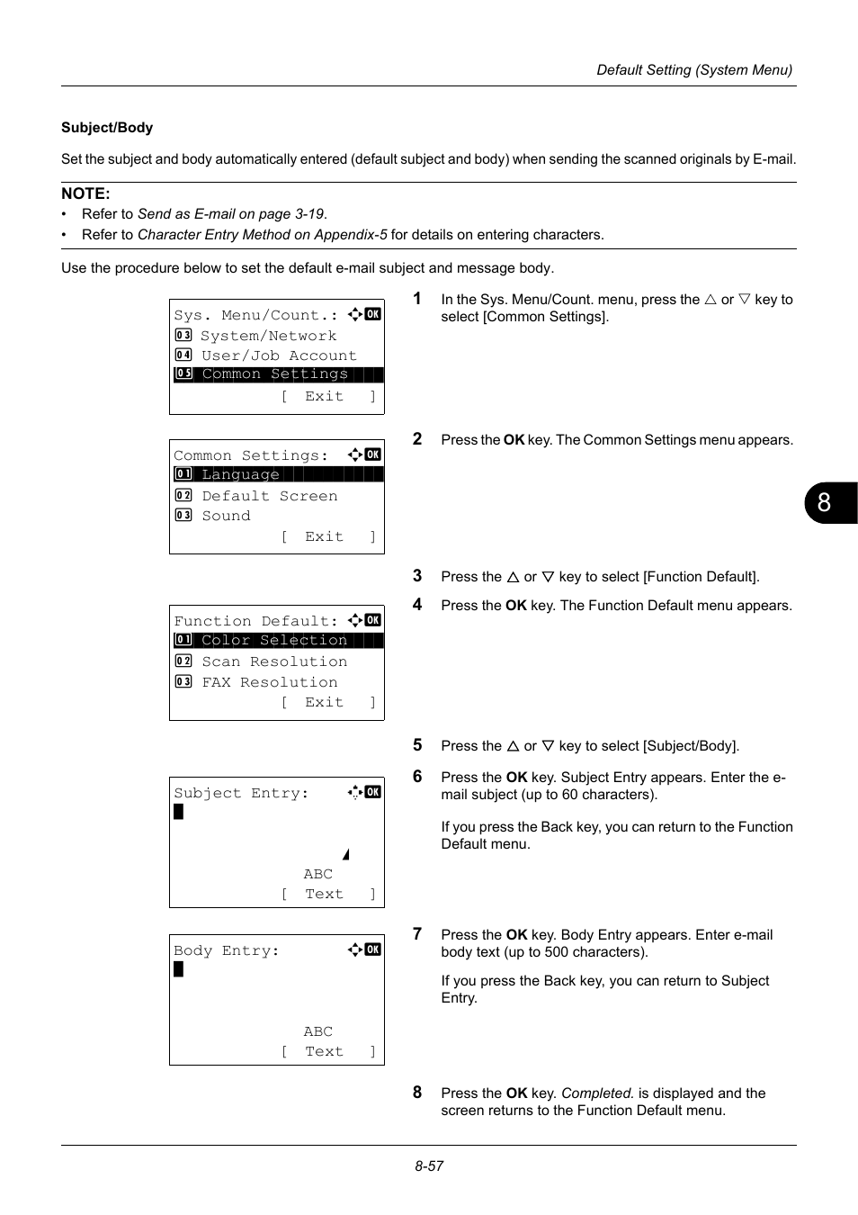 TA Triumph-Adler P-3020 MFP User Manual | Page 263 / 481