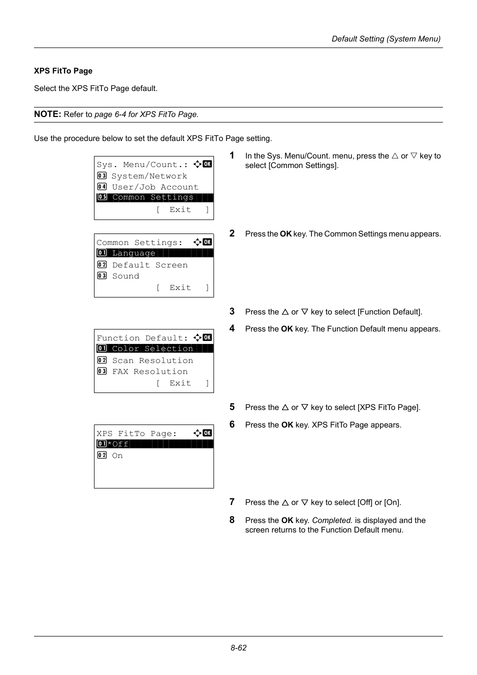 TA Triumph-Adler P-3020 MFP User Manual | Page 268 / 481