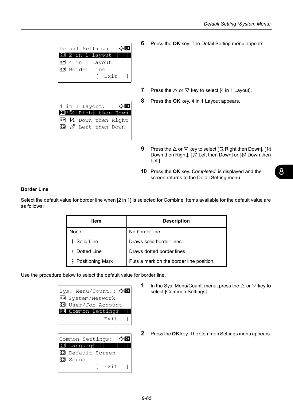 TA Triumph-Adler P-3020 MFP User Manual | Page 271 / 481